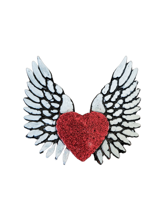 Heart With Wings Car Freshie