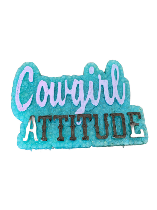 Cowgirl Attitude Car Freshie