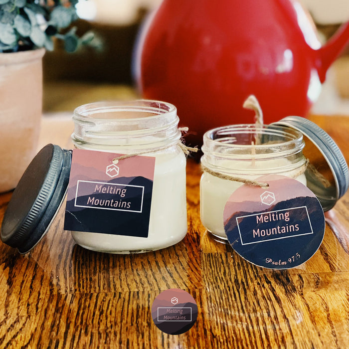 8oz Pure Soy Candles