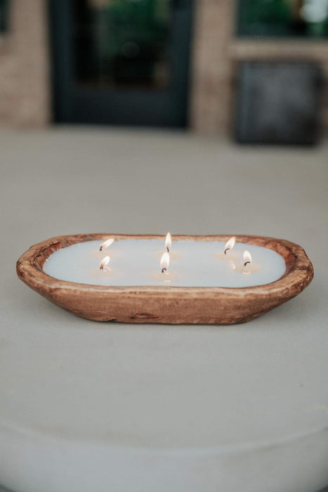 9" Pure Soy Dough Bowl Candle